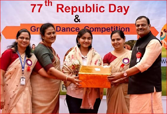 વાપીની સંસ્કાર વિદ્યાપીઠમાં પ્રજાસત્તાક પર્વ ઉજવાયું