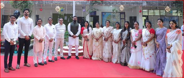 દમણ જી.પં.માં પ્રજાસત્તાક અને ૭મા વિલીનીકરણ દિવસની ઉજવણી કરાઈ