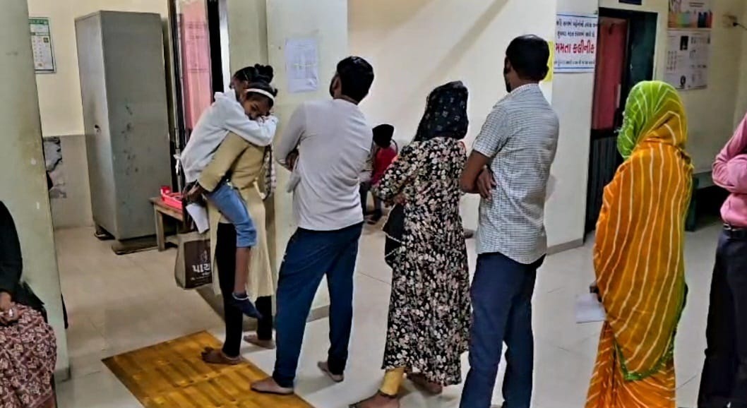 ઉમરગામમાં ઉદ્યોગોનો વિકાસ થયો પરંતુ આરોગ્ય તંત્ર રામભરોશે