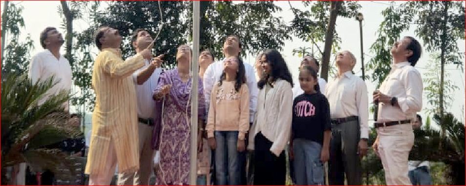 પારડી મેડિકલ હોલમાં પ્રજાસત્તાક પર્વ ઉજવાયુ