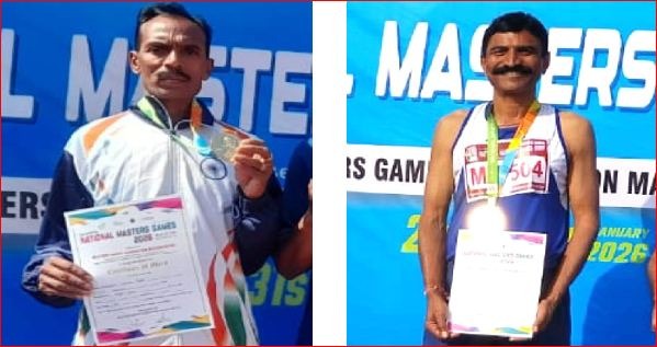 નાસિકમાં બહેજ અને બલવાડાના શિક્ષકને ઍથેલેટીકસમાં સુવર્ણચંદ્રક