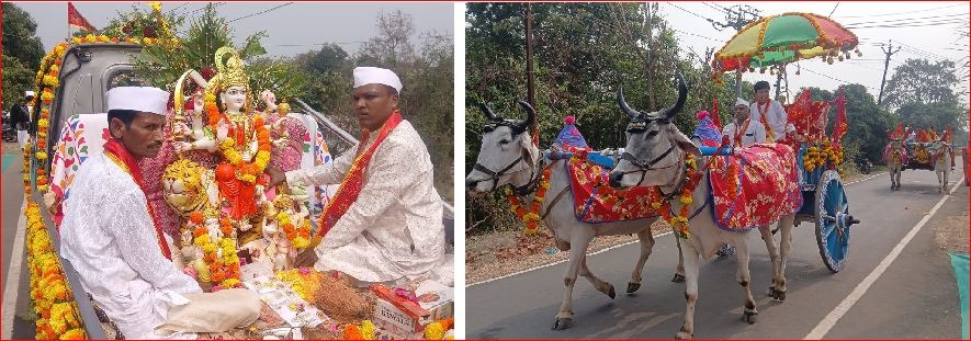 છીત્રા પારડીમાં અંબામાતા મંદિરે પ્રાણ પ્રતિષ્ઠા મહોત્સવની ભકિતભાવથી ઉજવણી થઈ