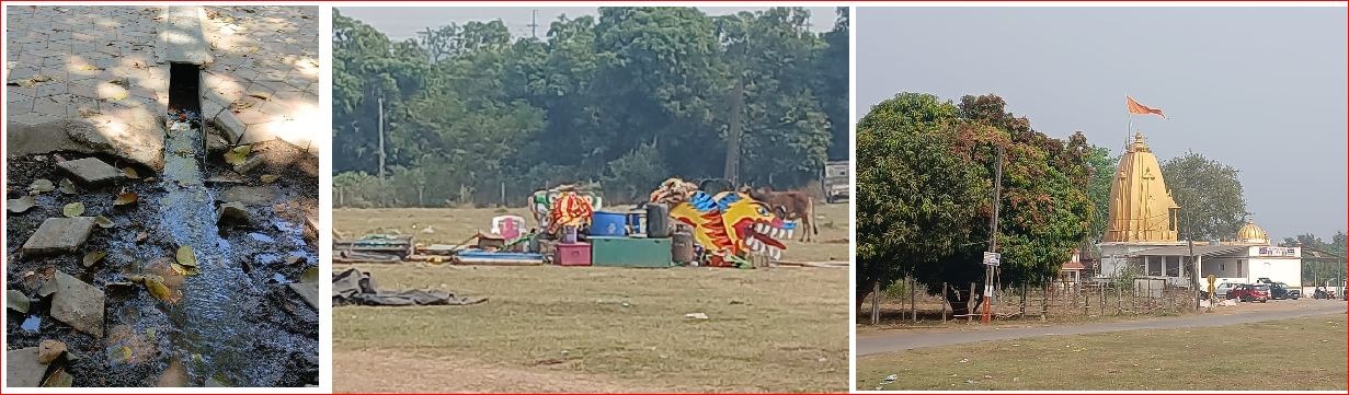 પલસાણામાં રામેશ્વર મહાદેવ મંદિરે ગંગાજીના મેળાની તૈયારીઅો શરુ