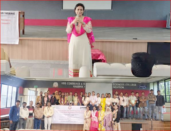 વાપીની કેબીઍસ કોલેજમાં ઍમડીપી વર્કશોપ યોજાયો