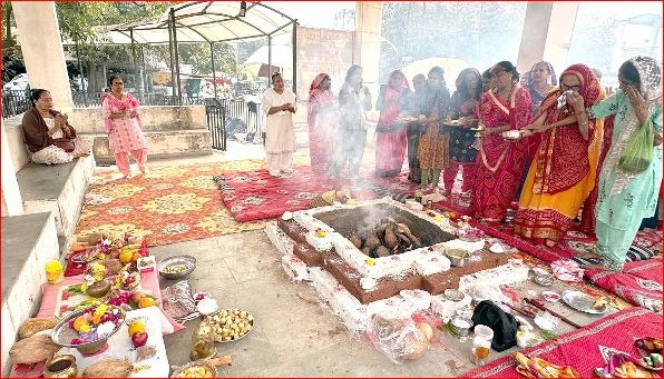 હાલરમાં ભવાની માતાજીનો પાટોત્સવ ઉજવાયો