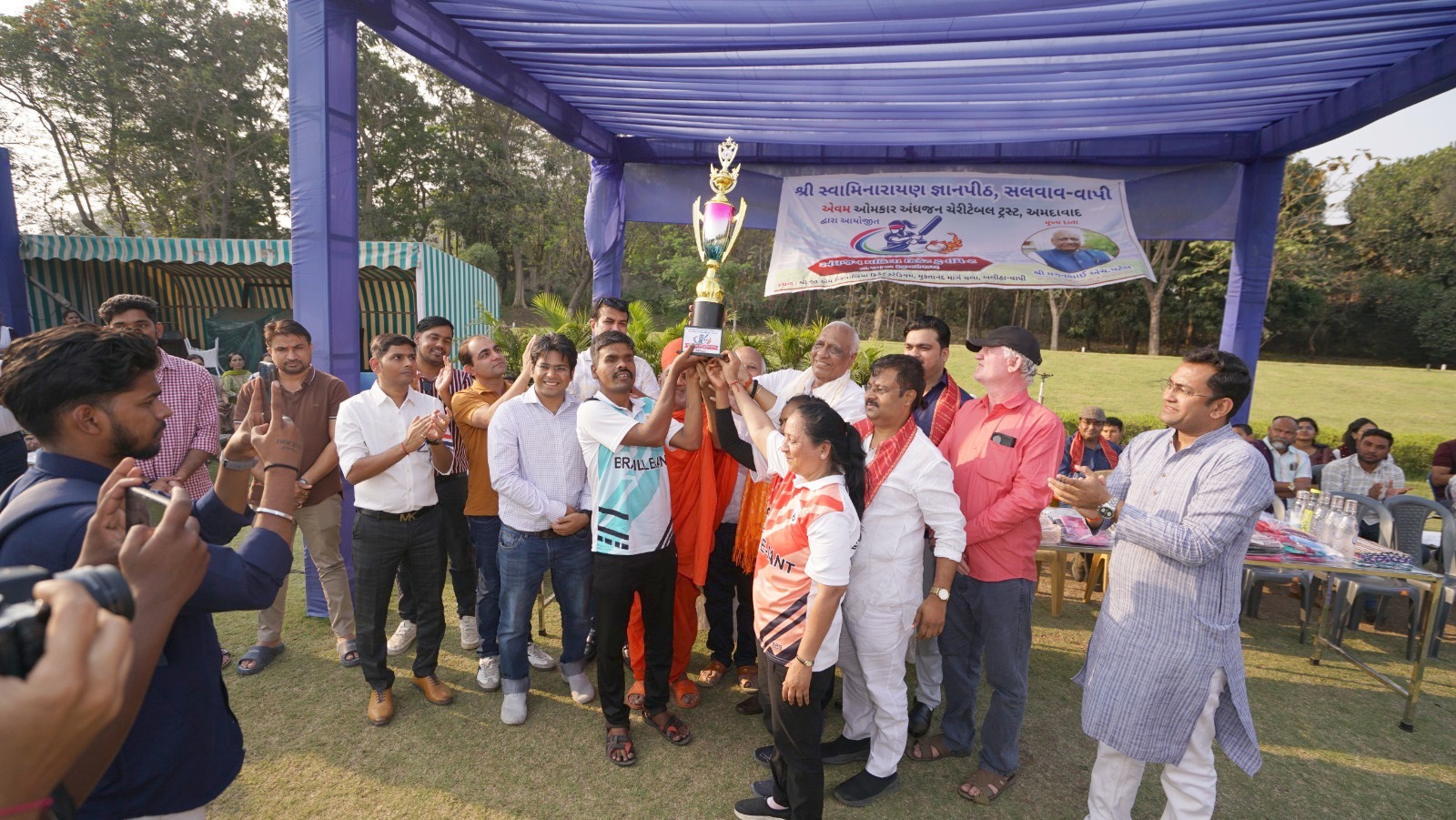 વાપીમાં ગુજરાત પ્રજ્ઞાચક્ષુ મહિલા ક્રિકેટ કપ ટુર્નામેન્ટ યોજાઈ