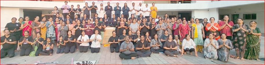 જલાલપોર ‘તાલુકા યોગ શિબિર’માં ૫૦૦ થી વધુનાગરિકો સહભાગી થયા