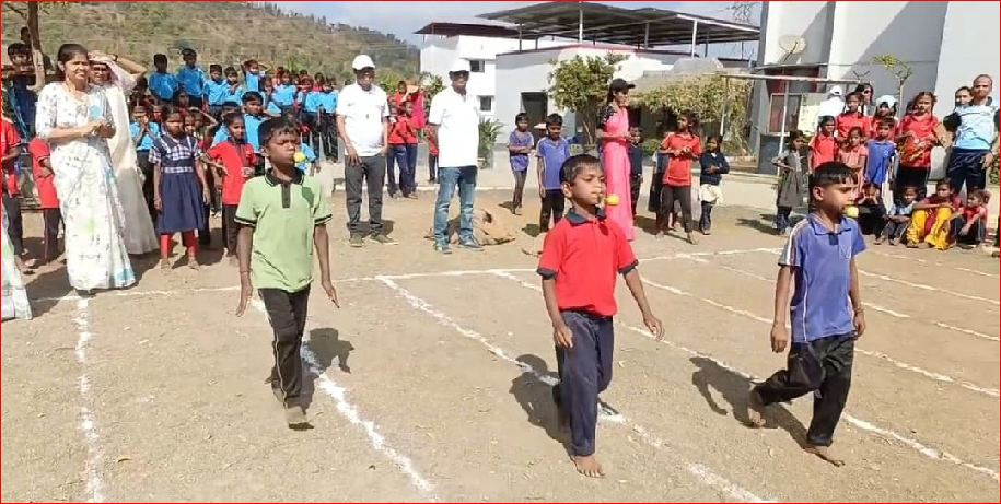 શાહુડા કેન્દ્રની શાળાઓના રમતોત્સવમાં ૧૬૬ વિદ્યાર્થીર્અોઍ ભાગ લીધો