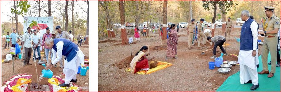 રાજ્યપાલ આચાર્ય દેવવ્રતજીઍ ડાંગ જિલ્લાની મુલાકાત લીધી