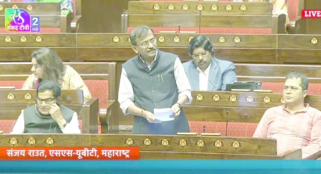 થ્રીડીને વિધાનસભાનો દરજ્જા જરુરી ઃ સંજય રાઉત