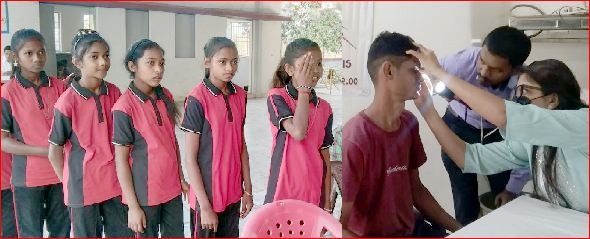 ખાંડાના નેત્રયજ્ઞમાં ૨૦૦ લોકોઍ આંખોની તપાસ કરાવી