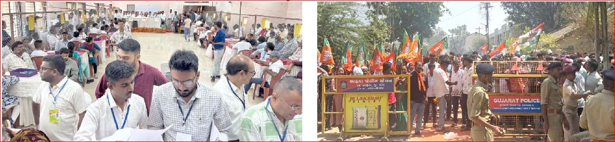 ડાંગ જી.પં.માં ભાજપનો વિજય પરંતુ કોîગ્રેસ વિપક્ષની ભૂમિકા મજબુત રહેશે