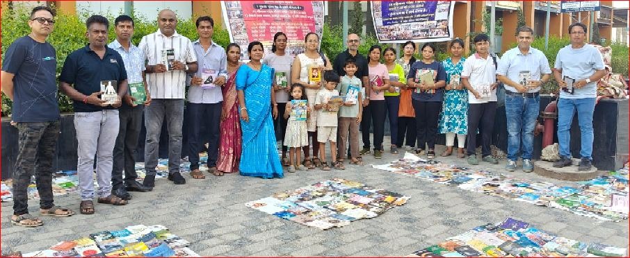 વલસાડની પુસ્તક પરબમાં પ્રથમ રવિવારે બાળકો ઉત્સાહથી જાડાયા