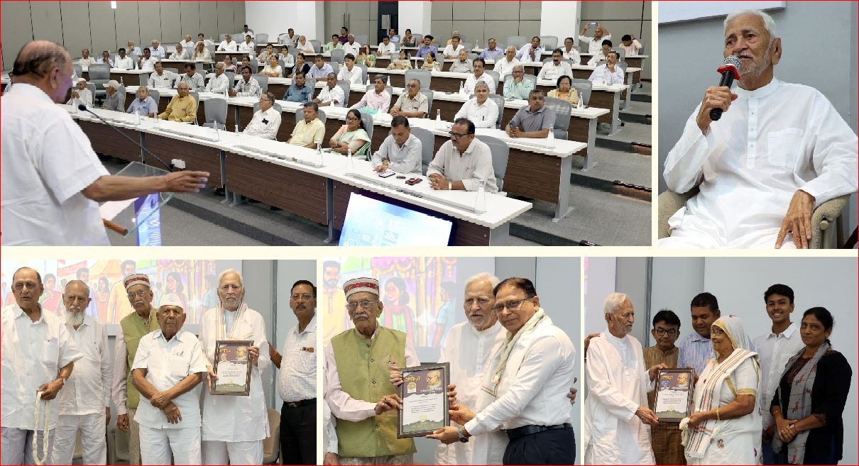આજે વિશ્વમાં ગાંધી વિચાર આદર્શ નહીં પણ જરુરીયાત બન્યા છે : પદ્મશ્રી ગફુરભાઈ બિલખિયા