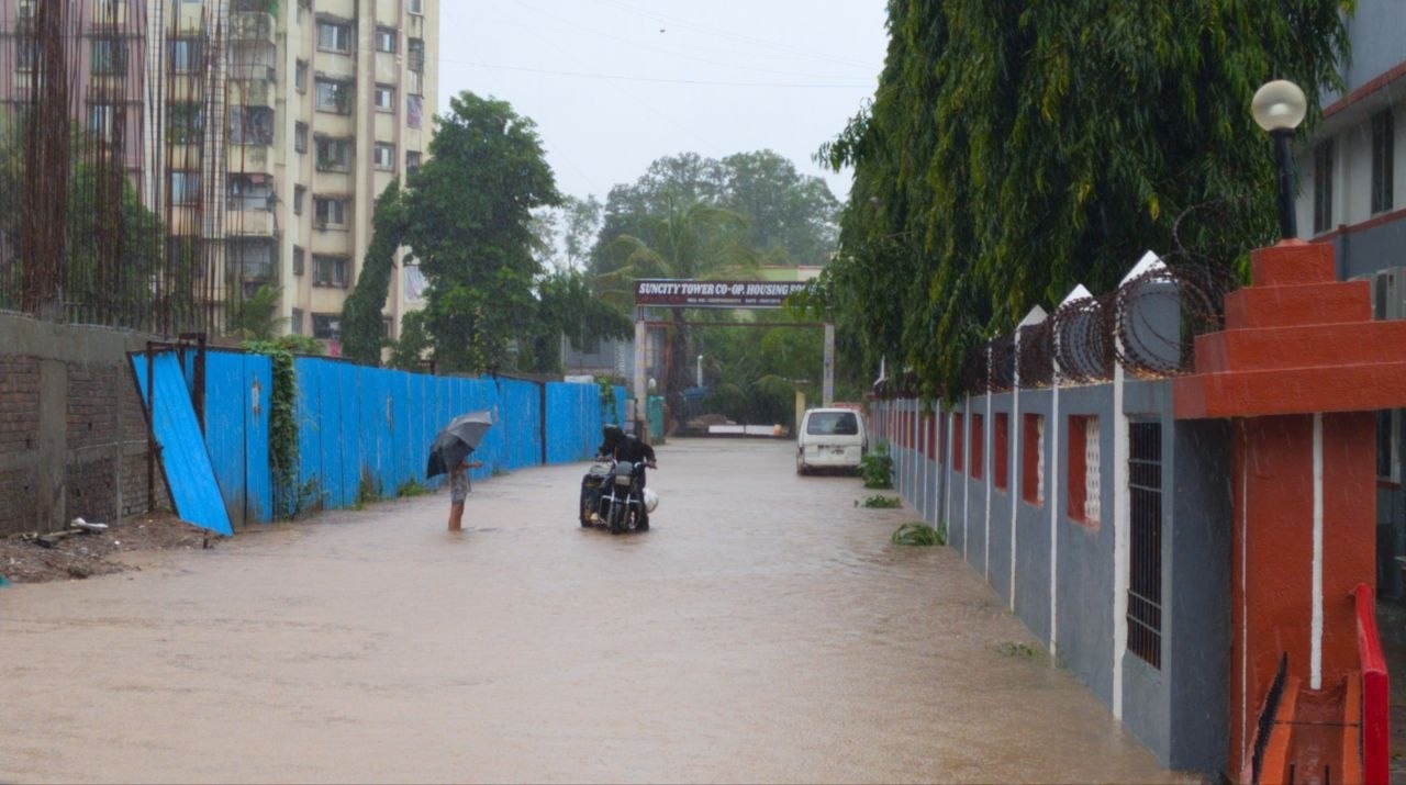 સેલવાસમાં પ ઈંચ વરસાદથી જનજીવન ખોરવાયું