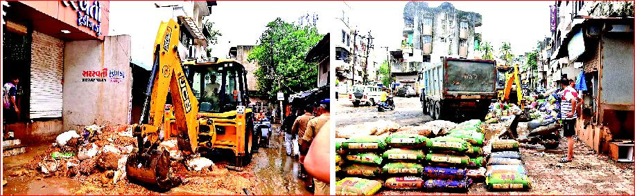 વલસાડ દાણાબજારનું બગડેલું અનાજ ઔરંગામાં પધરાવવું જાખમી
