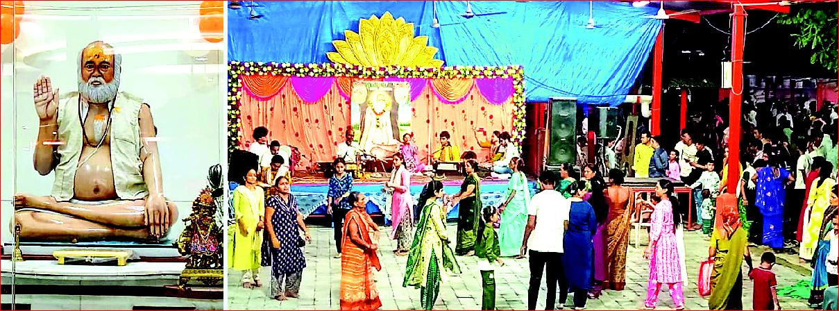 વાપીના સલવાવ ખાતે આવેલા બાપા સીતારામ આશ્રમમાં ગુરુપૂર્ણિમાનો ભવ્ય કાર્યક્રમ યોજાયો