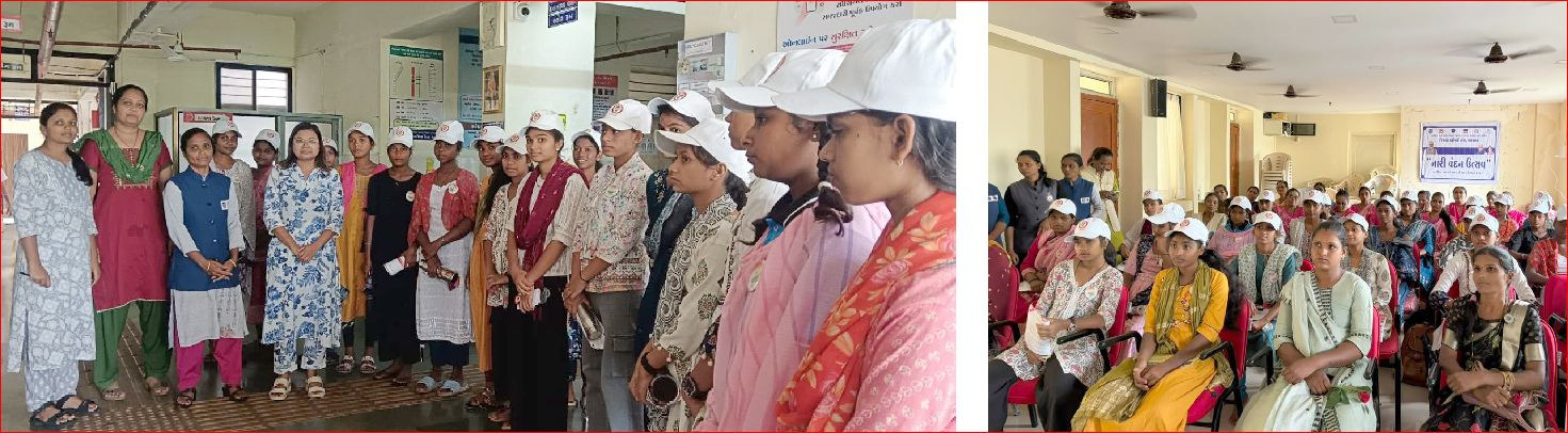 કપરાડા તા.પં. ખાતે નારી વંદન ઉત્સવ યોજાયો