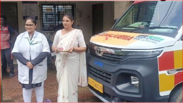 પાનવા ગ્રુપ ગ્રામ પંચાયતને મળી ૧૦૮ ઍમ્બ્યુલન્સની ભેટ
