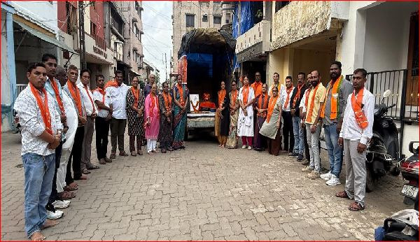 ઉમરગામમાં સંત શિરોમણી શ્રી રવિદાસ મહારાજની કળશ યાત્રા યોજાઈ