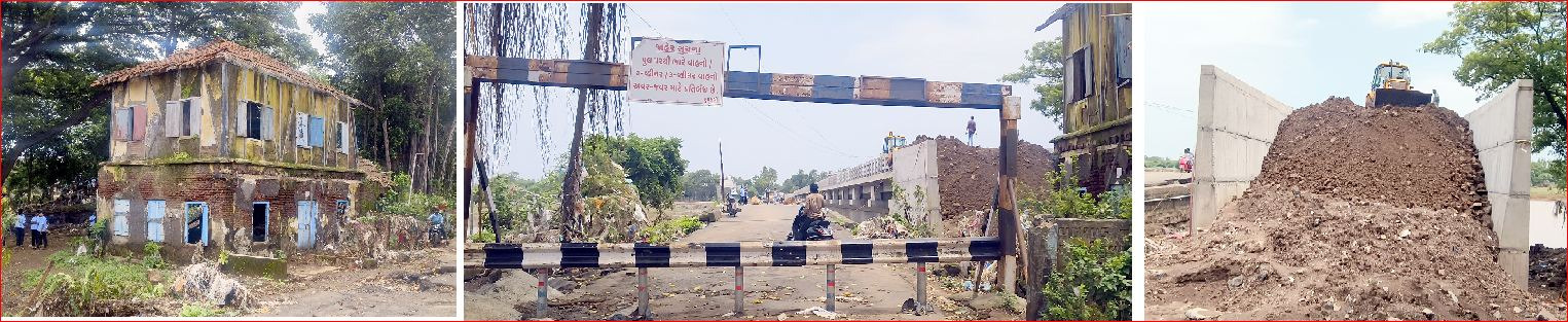 ઔરંગા નદીનો જૂનો બ્રિજ બંધ થતાં મુશ્કેલી વધી