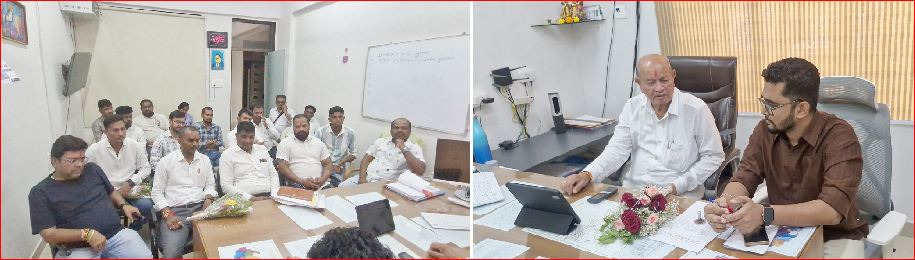 ઉમરગામ તા. પં. ખાતે વિકાસકામોની સમીક્ષા બેઠક યોજાઈ