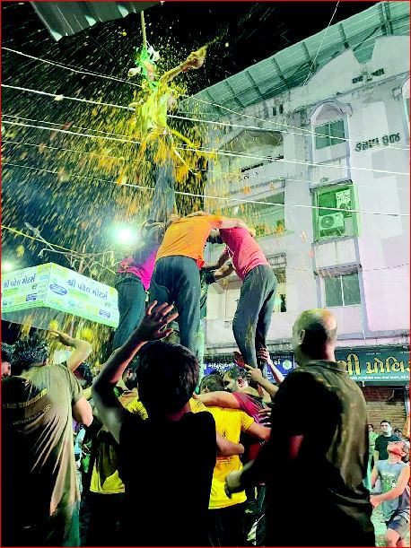 ધરમપુરમાં ઠેર ઠેર જન્માષ્ટમીની ઉજવણી કરાઈ
