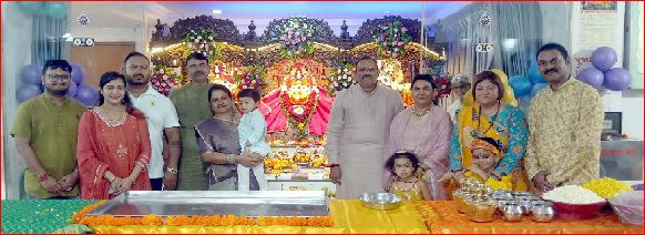 દમણીઝાંપા ખાતે ભગવાન જગન્નાથ મંદિરમાં જન્માષ્ટમી પર્વની ઉજવણી