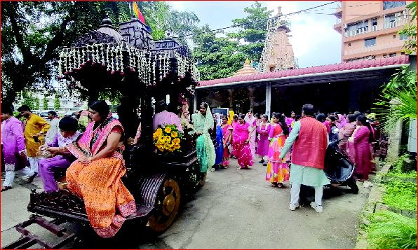 સેલવાસમાં પર્યુષણ પર્વ નિમિત્તે શોભાયાત્રા
