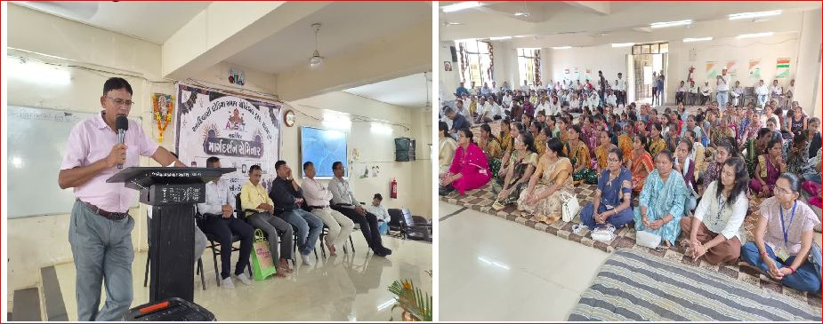 ધરમપુર બામટી ખાતે યોજનાકીય માર્ગદર્શન સેમિનાર યોજાયો