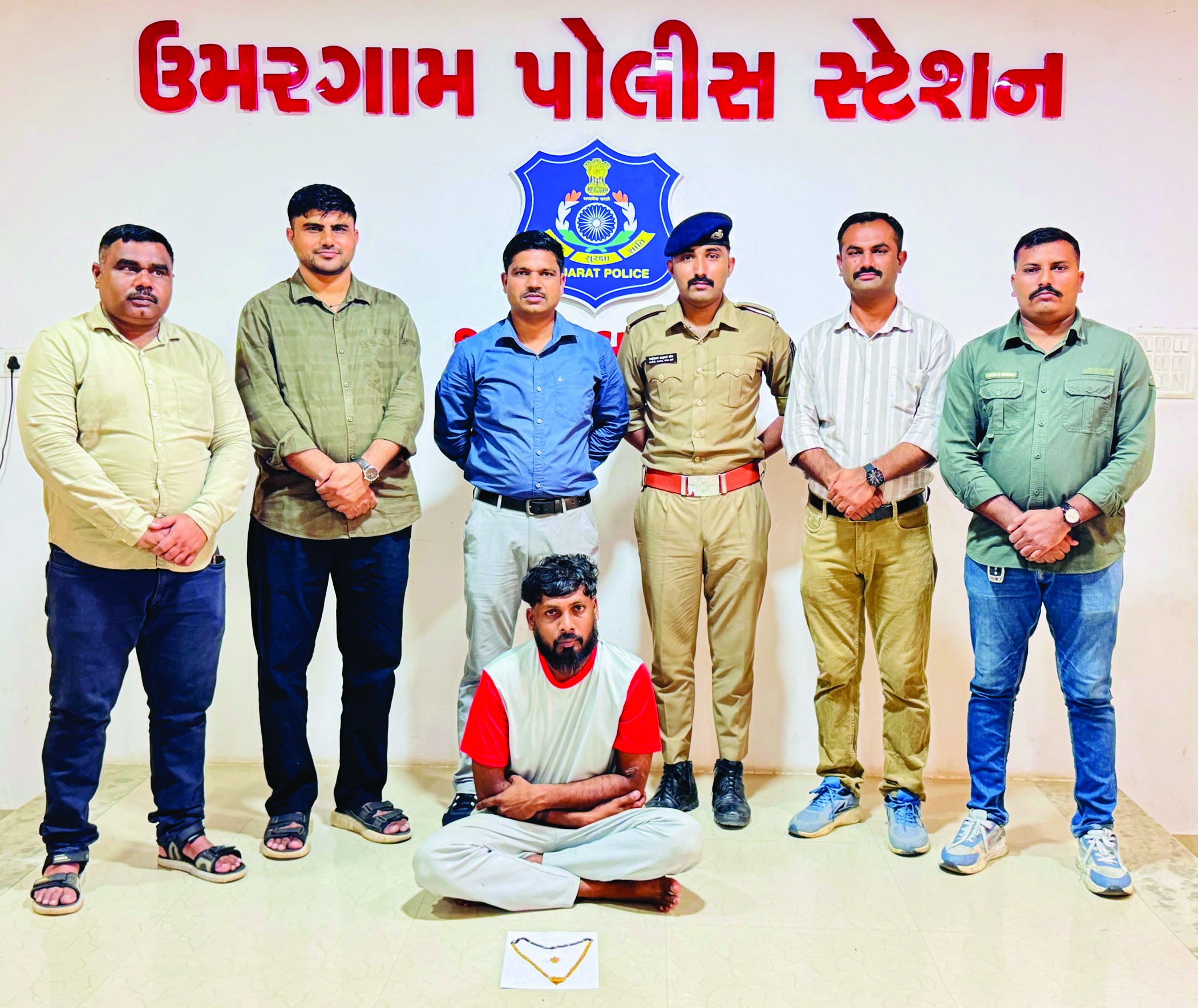 ગોવાડામાં સોનાના દાગીનાની ઘરફોડ ચોરીનો આરોપી ઝડપાયો