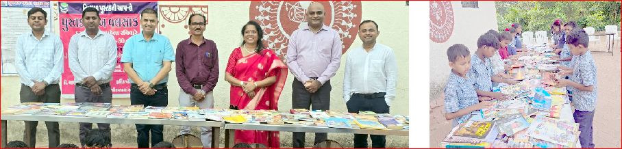 સોનવાડા આશ્રમશાળામાં ૨૩૧ પુસ્તકો ભેટરૂપે અપાયા