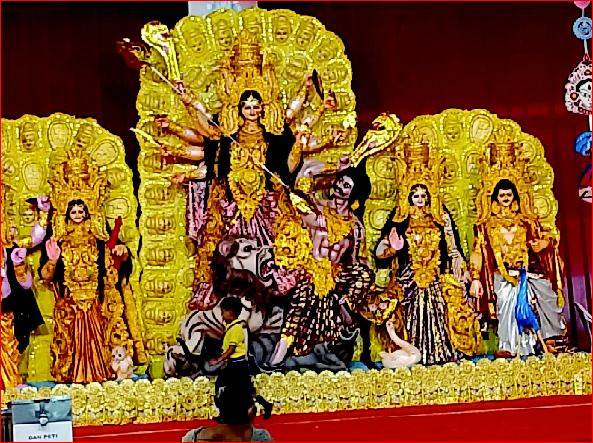 વાપી ગુંજનના શિવમ હોલમાં દુર્ગાપૂજા મહોત્સવ