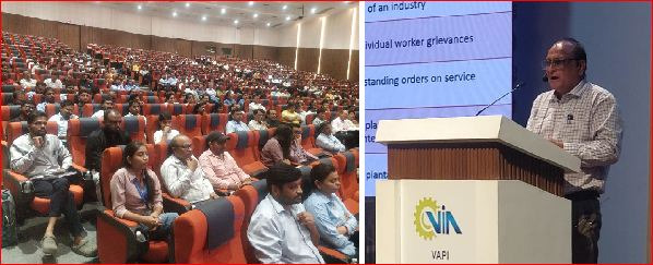 વાપીમાં લેબર કોડ અંગે સેન્સિટાઇઝેશન પ્રોગ્રામ યોજાયો