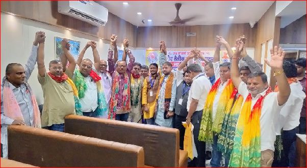 દમણમાં તૈલિક સાહુ રાઠોડ મહાસભાની ‘ભારત યાત્રા’નું સ્વાગત કરાયું