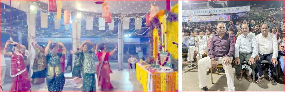 ઉમરગામ જીઆઈડીસી કોલોનીમાં શેરી ગરબા યોજાયા