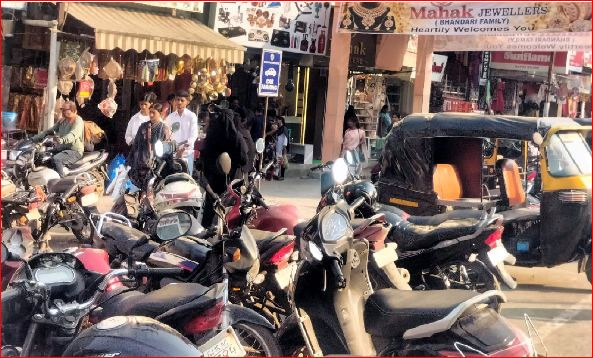 વાપીના મુખ્ય બજારમાં પાર્કિંગની સુવિધાથી ટ્રાફિક સમસ્યા હળવી થશે