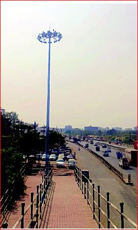 બલીઠા હાઈવે પર હાઈમસ્ટ લાઈટો ઍક મહિનાથી બંધ
